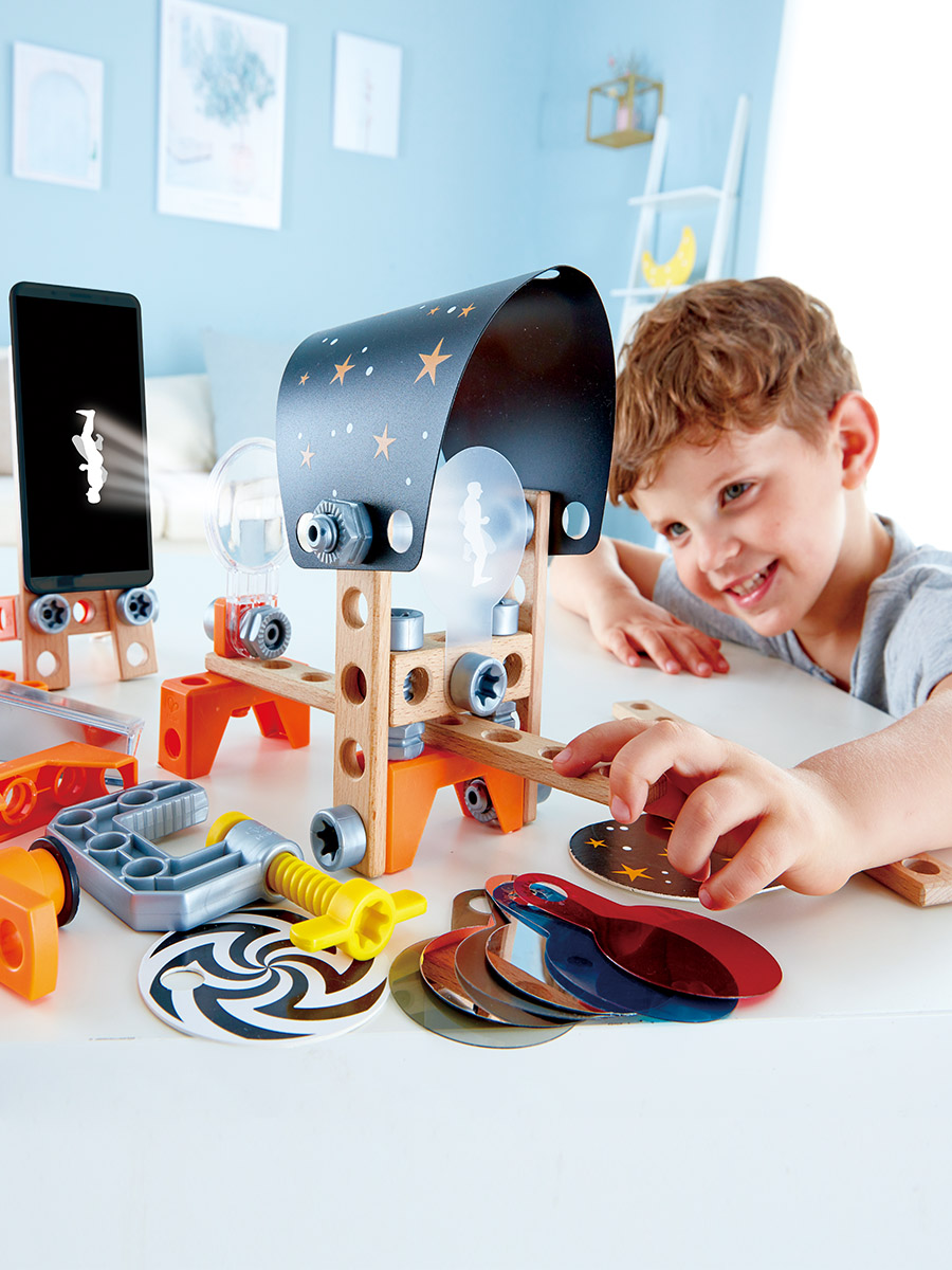 Конструктор Hape Лаборатория оптических наук - фото 1