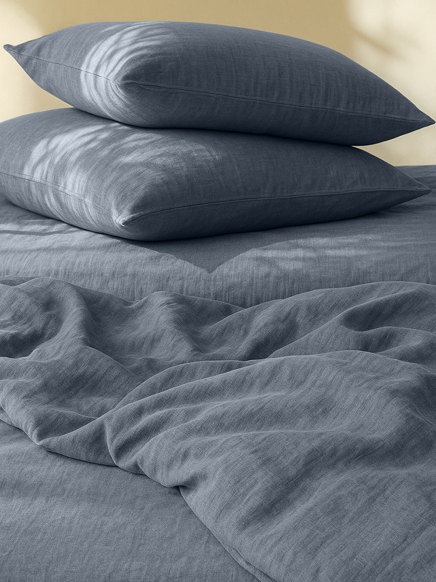 Комплект постельного белья BRAVO Organic джинса 6 предм. - фото 8