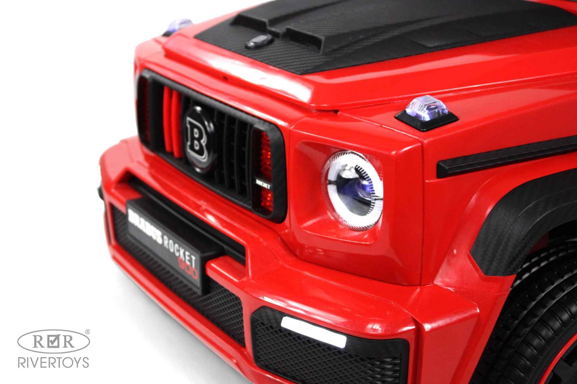 Электромобиль RIVERTOYS Mercedes Z999ZZ-RED С пультом ДУ - фото 4