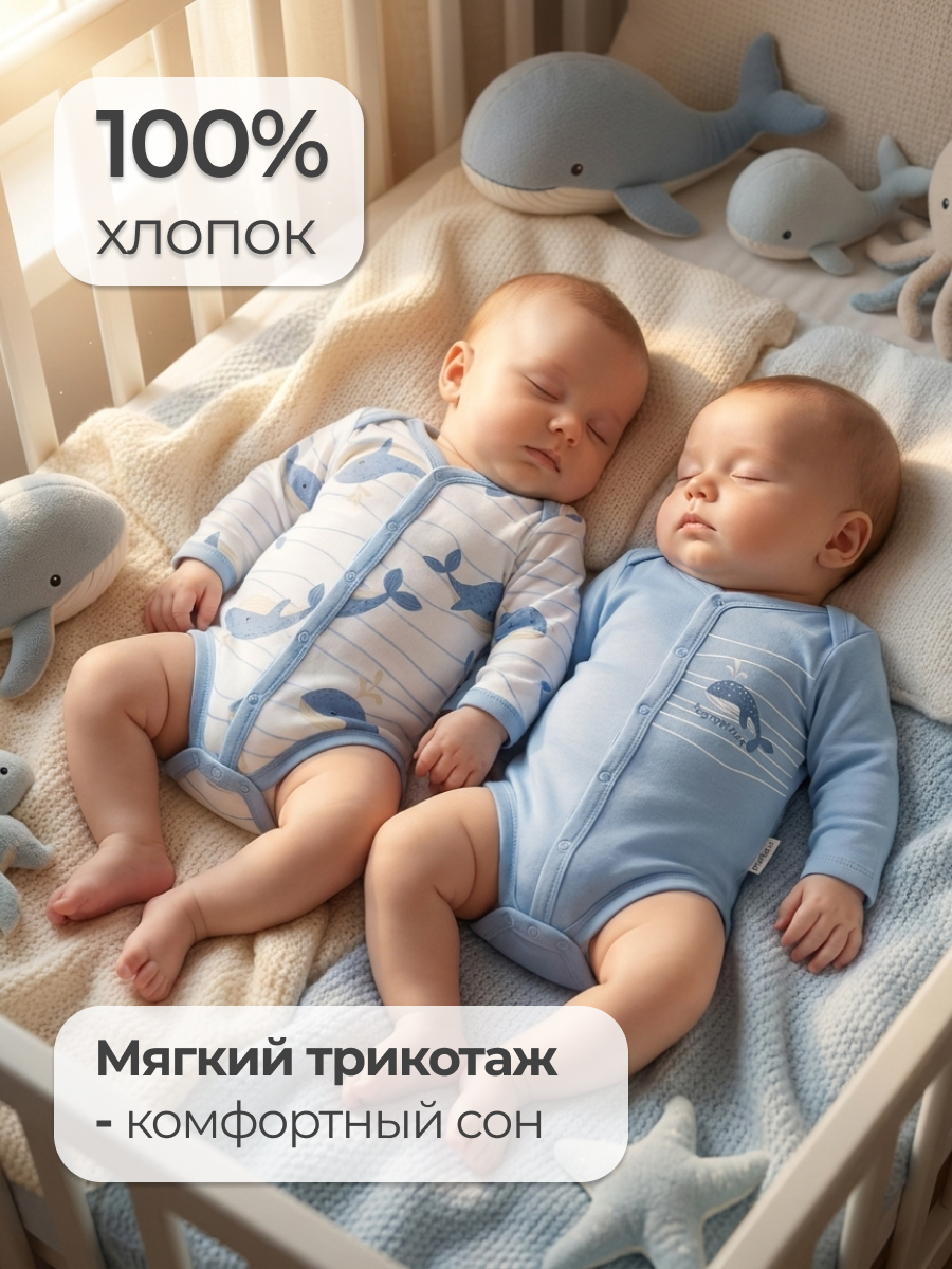Боди 2 шт Эскимо 32-7213 - фото 3