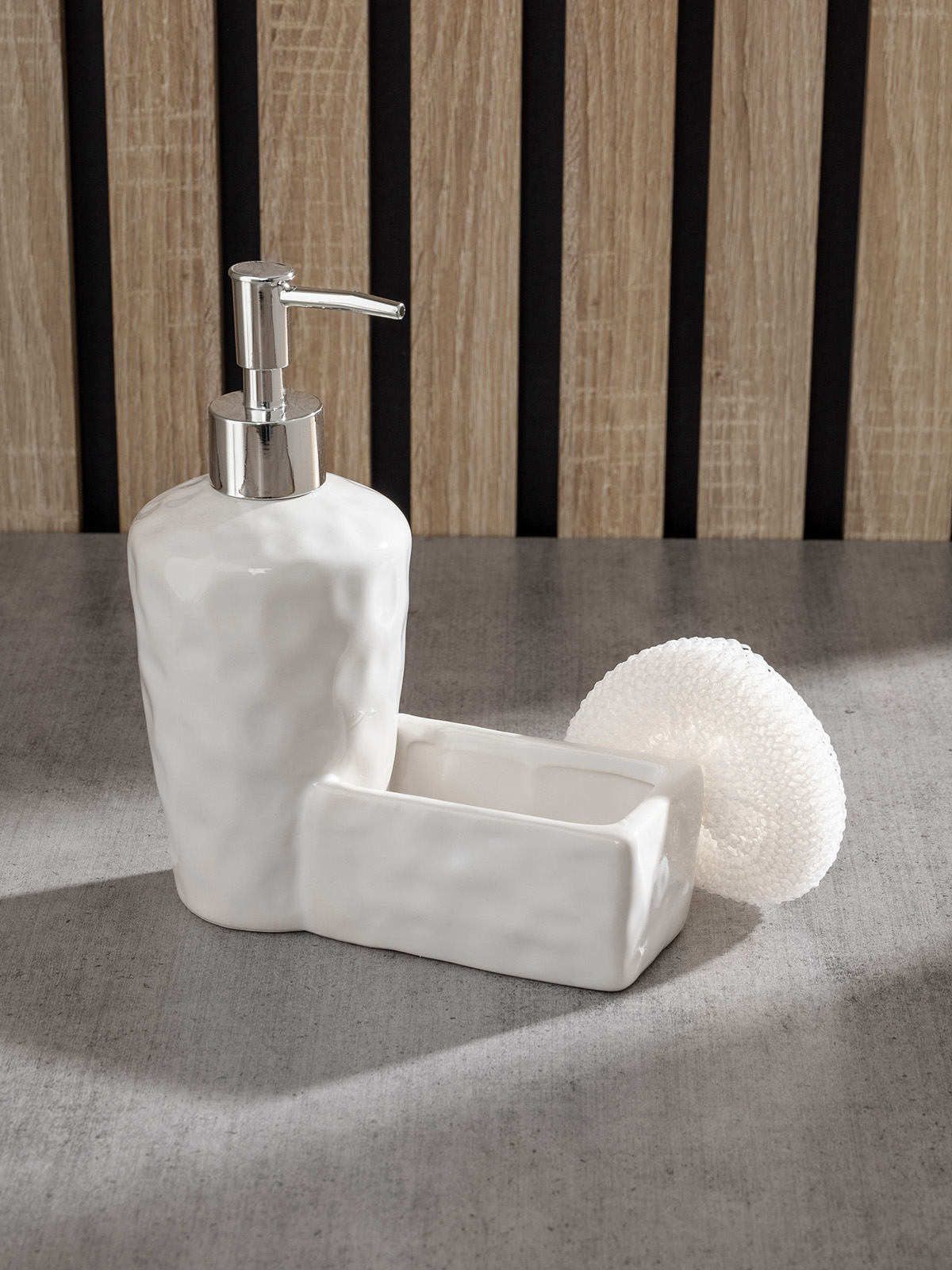 Дозатор DeNASTIA Белый - фото 2