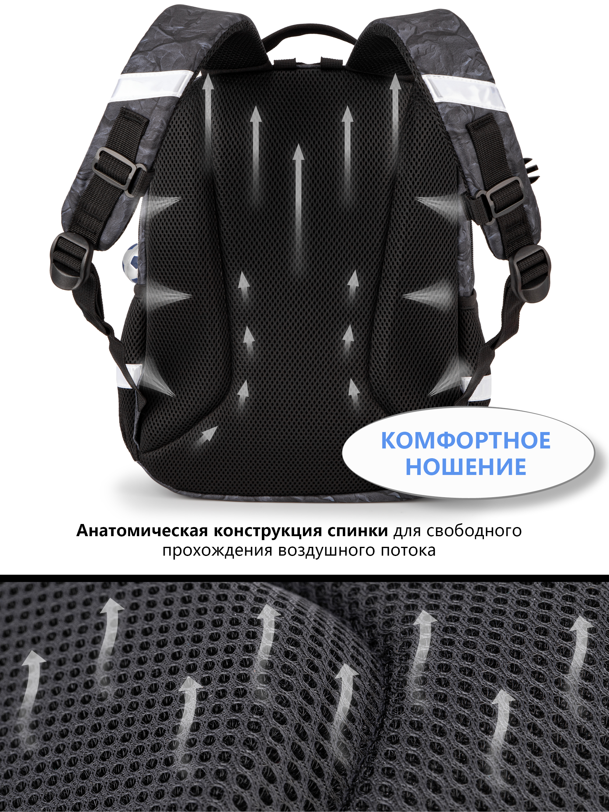 Рюкзак School Standard первокласснику набор 4 в 1 - фото 10