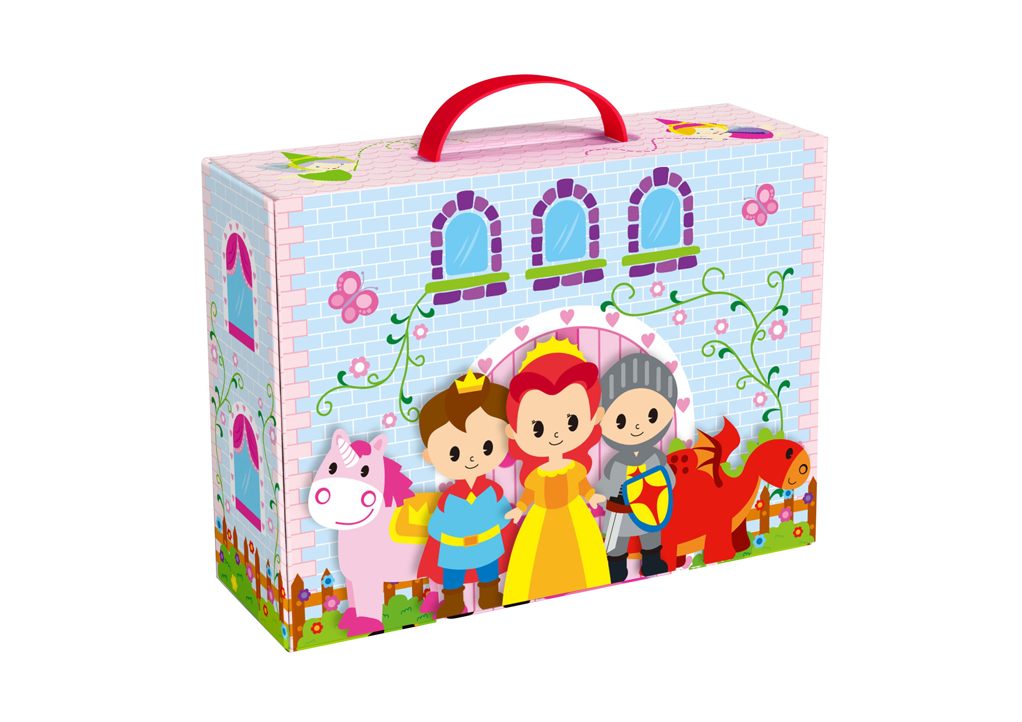 Игровой набор Tooky Toy Чемоданчик Замок - фото 2