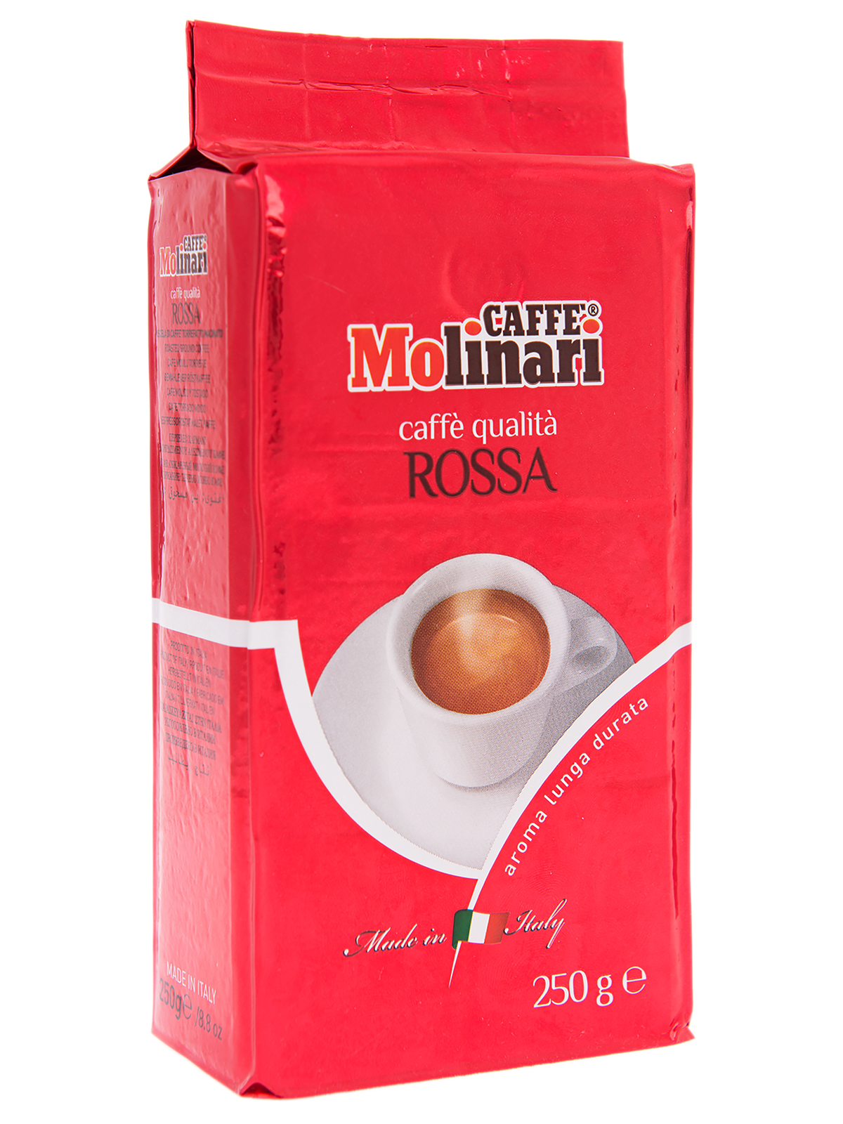 Кофе Caffe Molinari молотый Rossa 250 гр Вакуум - фото 1