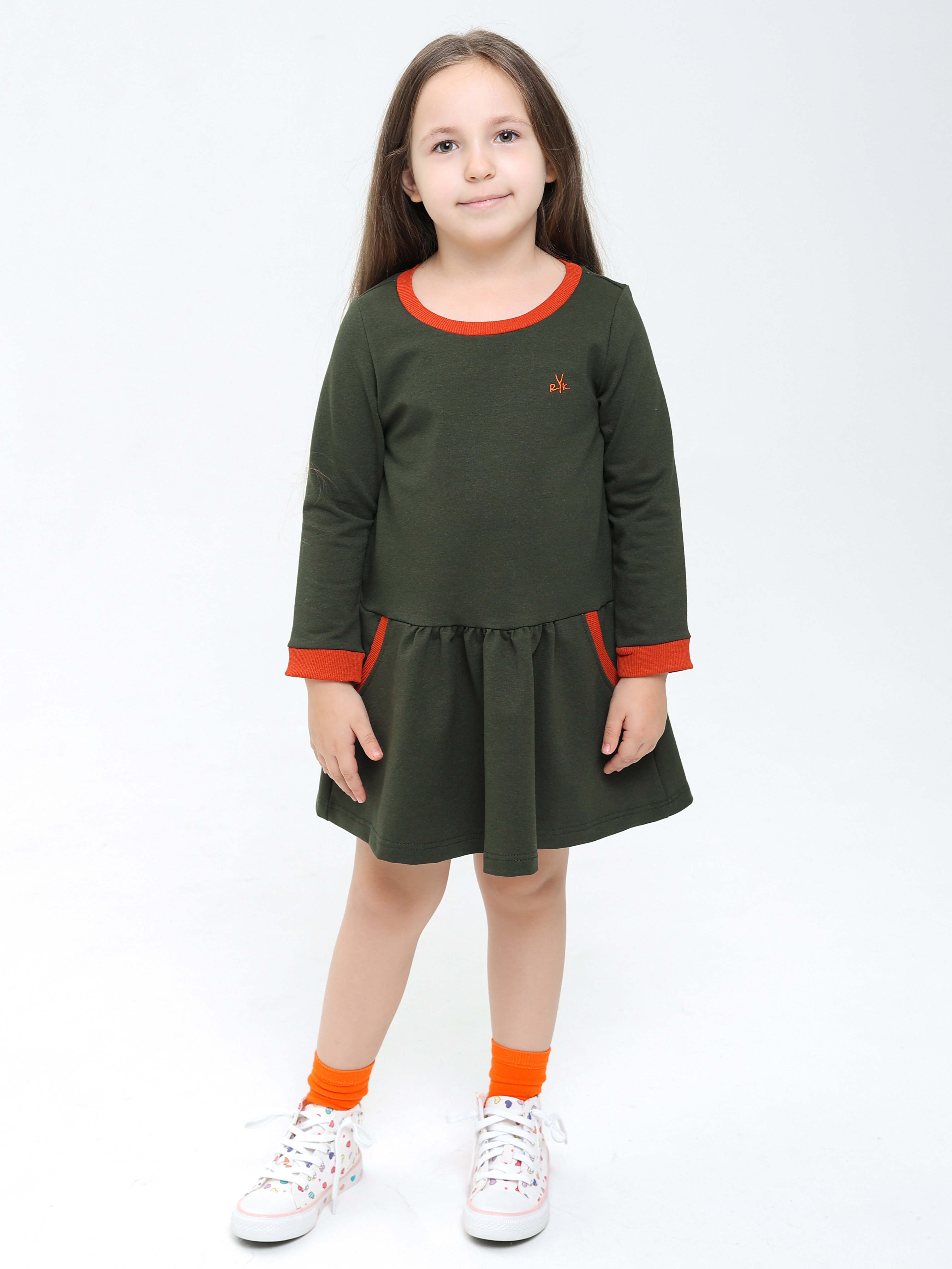 Платье RobyKris 27-9286-25/хаки - фото 1