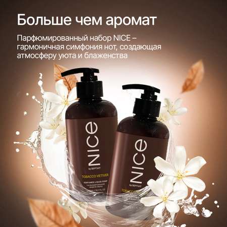 Набор средств NICE by Septivit Tobacco Vetiver 600 мл