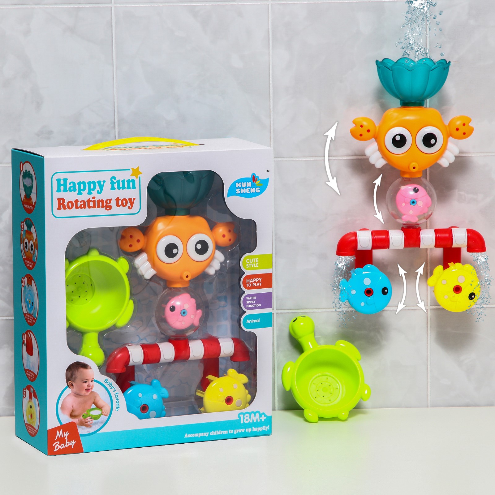 Игрушка Sima-Land Крабик - фото 1