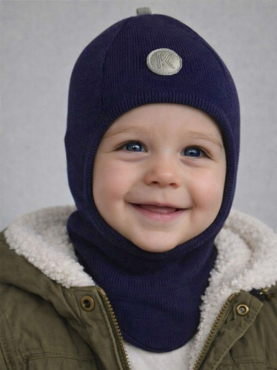 Шапка-шлем ПриКиндер U-Sp22547 Цвет: Темно-синий - фото 1