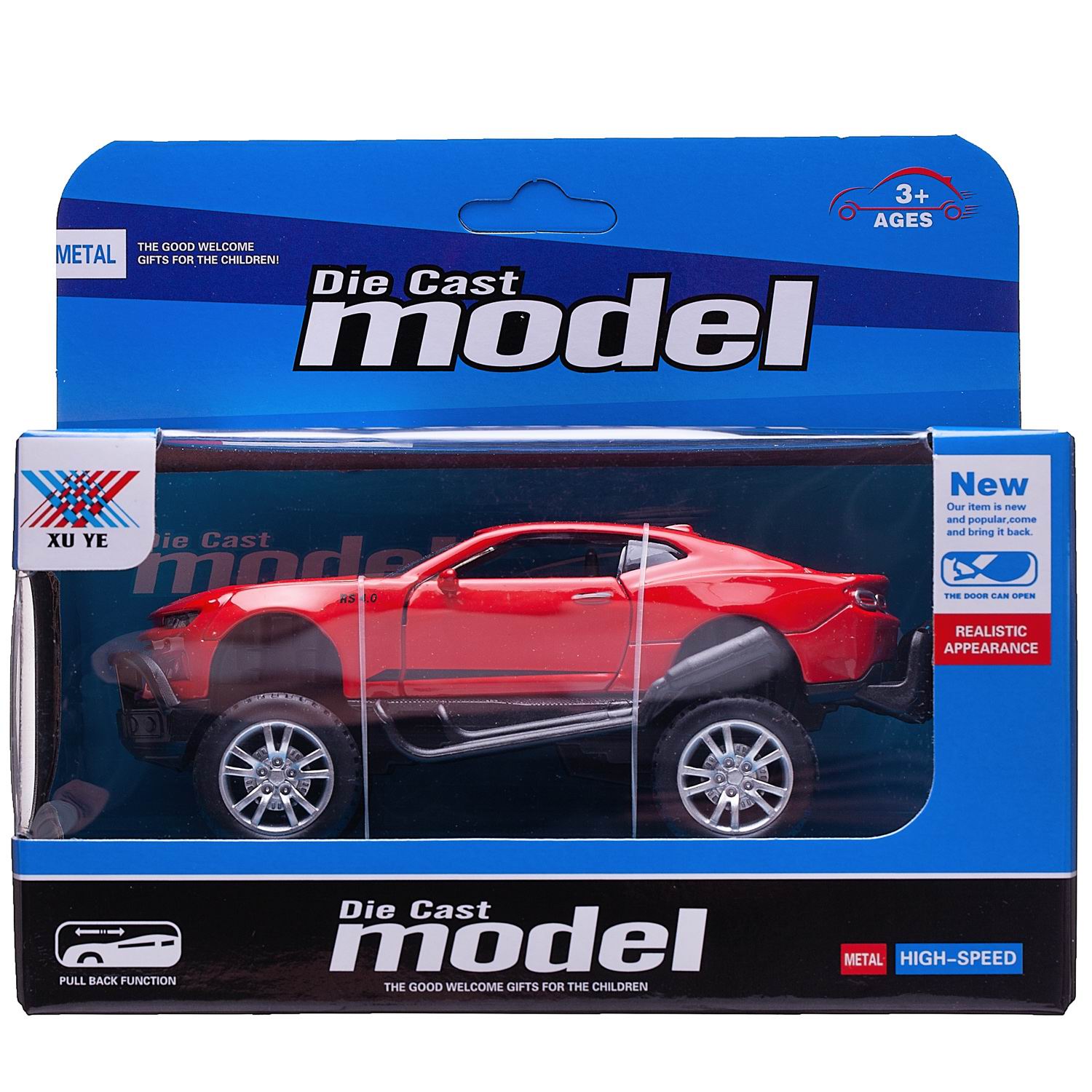 Автомобиль Junfa Jeep WT-10553/красный - фото 1