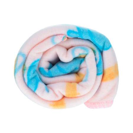 Плед флисовый Baby Nice 100х140 розовый