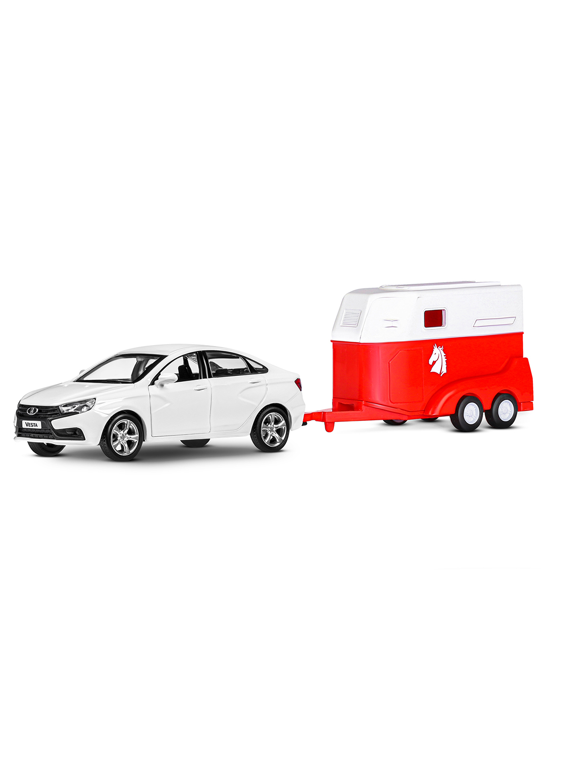 Автомобиль АВТОпанорама LADA Vesta 1:43 JB1251622 - фото 7