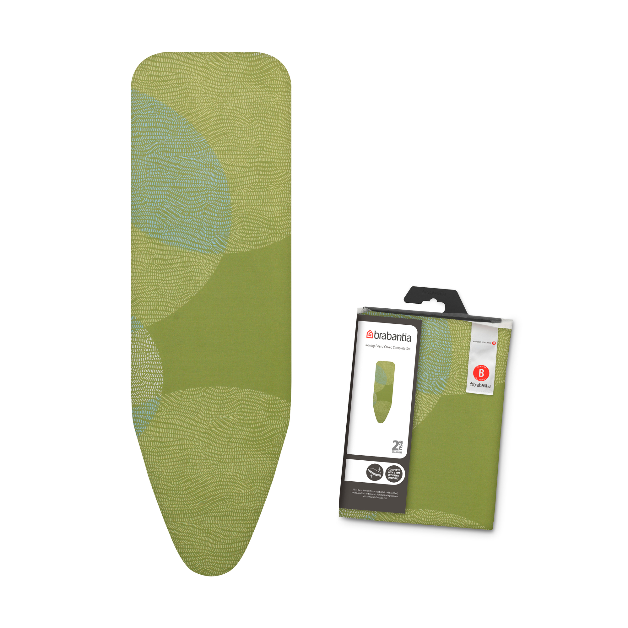Чехол для гладильной доски Brabantia Тихий шелест 124х38см (2мм) 191404 - фото 3