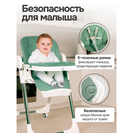 Стульчик для кормления TOMMY Health happy трансформер