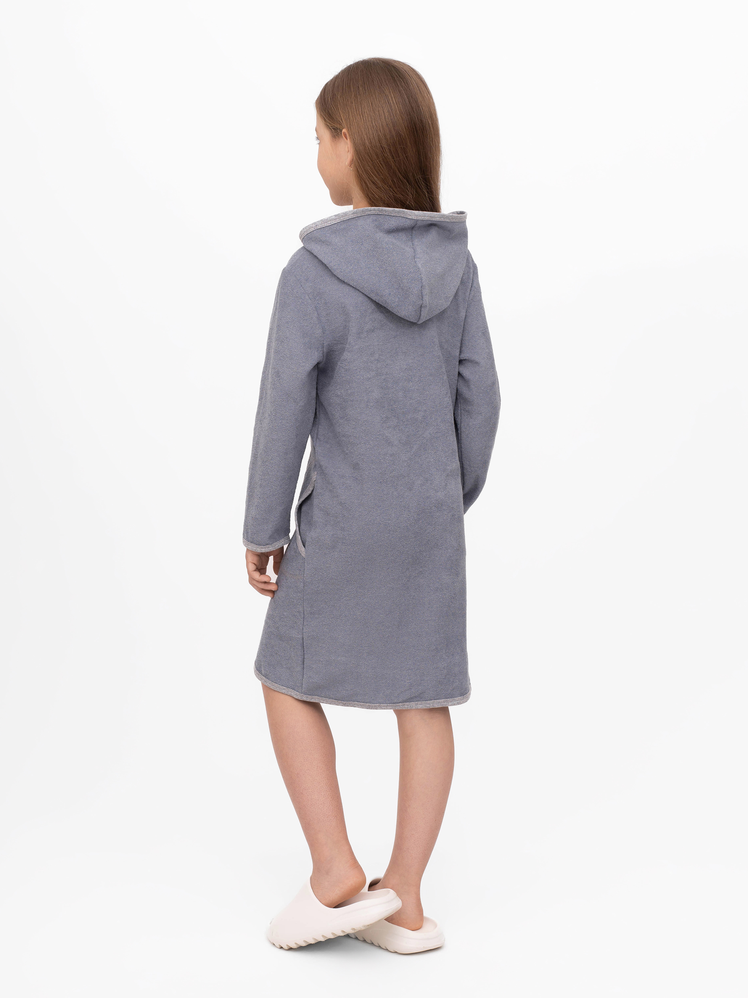Халат Утенок 906 серый - фото 10