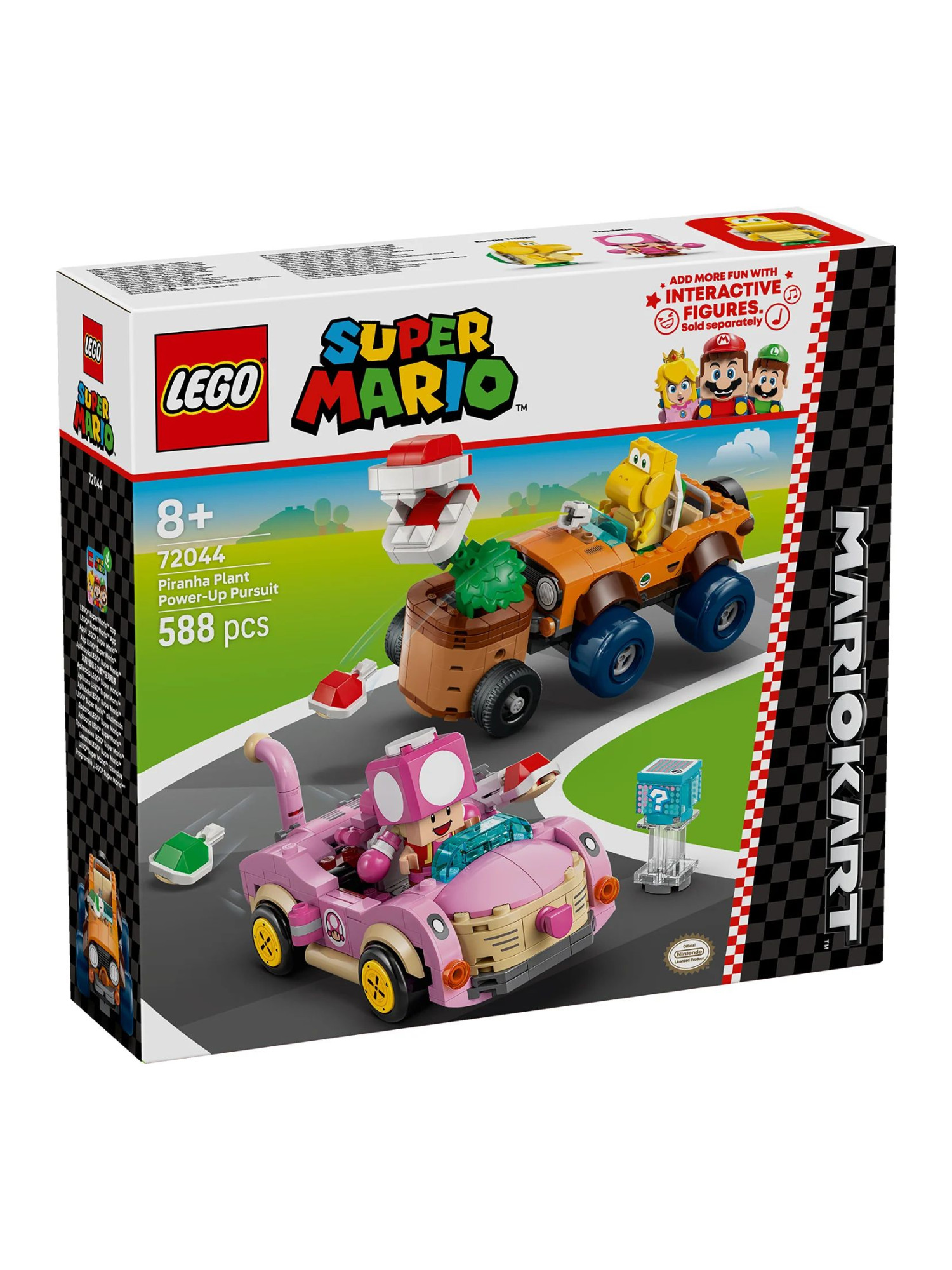 Конструктор LEGO Super Mario Погоня 588 дет. - фото 1