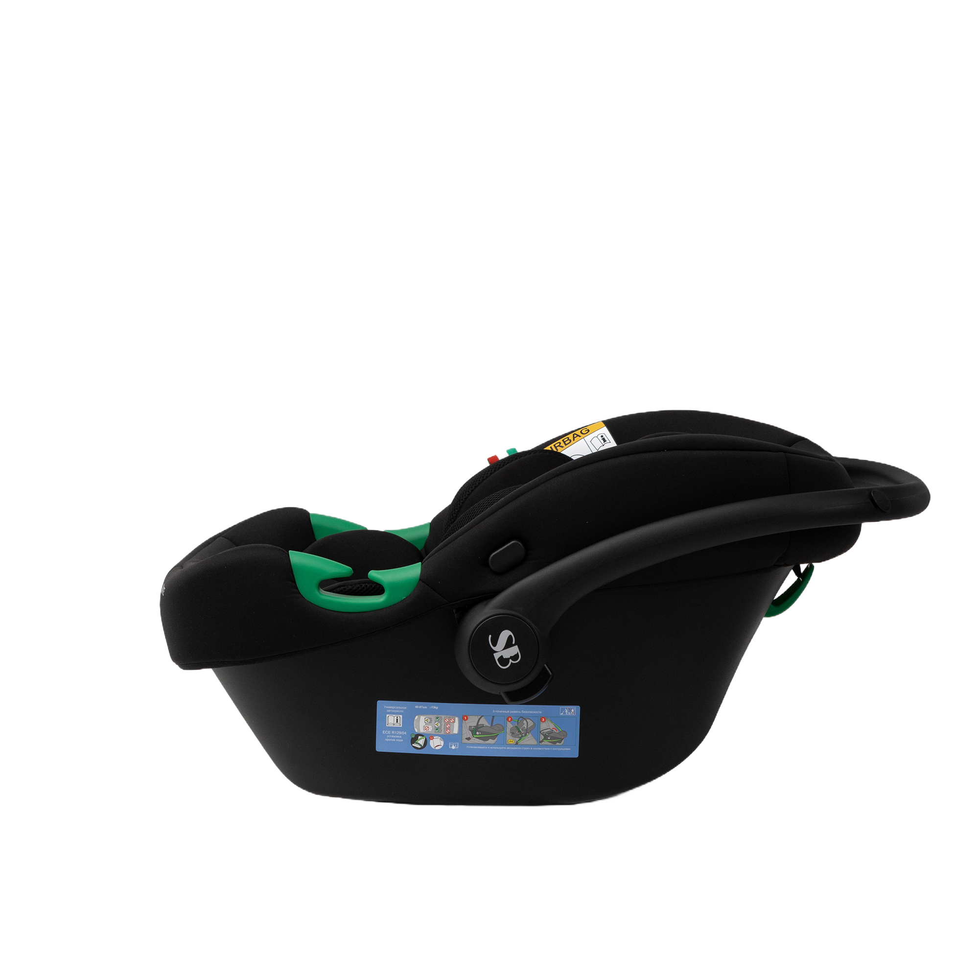 Автокресло Sweet Baby Elegante Plus DK591 Black 0 (0 -13 кг) черный - фото 24