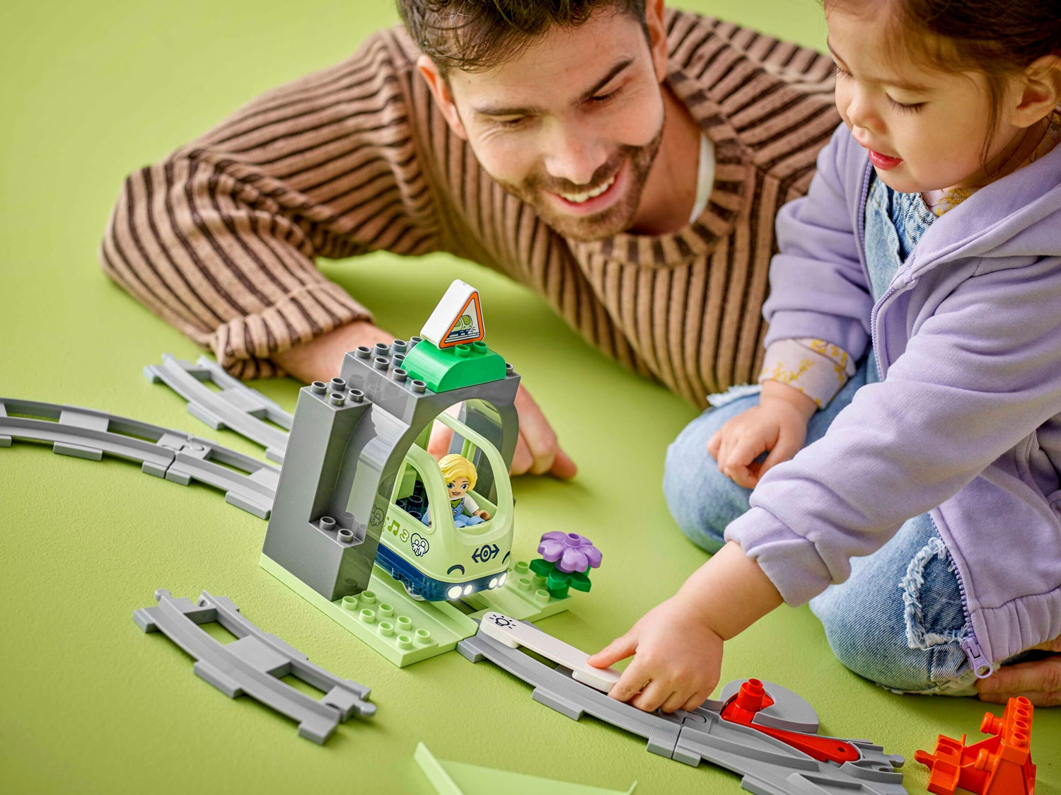 Конструктор LEGO DUPLO Железнодорожный туннель 10425 20 дет. - фото 3