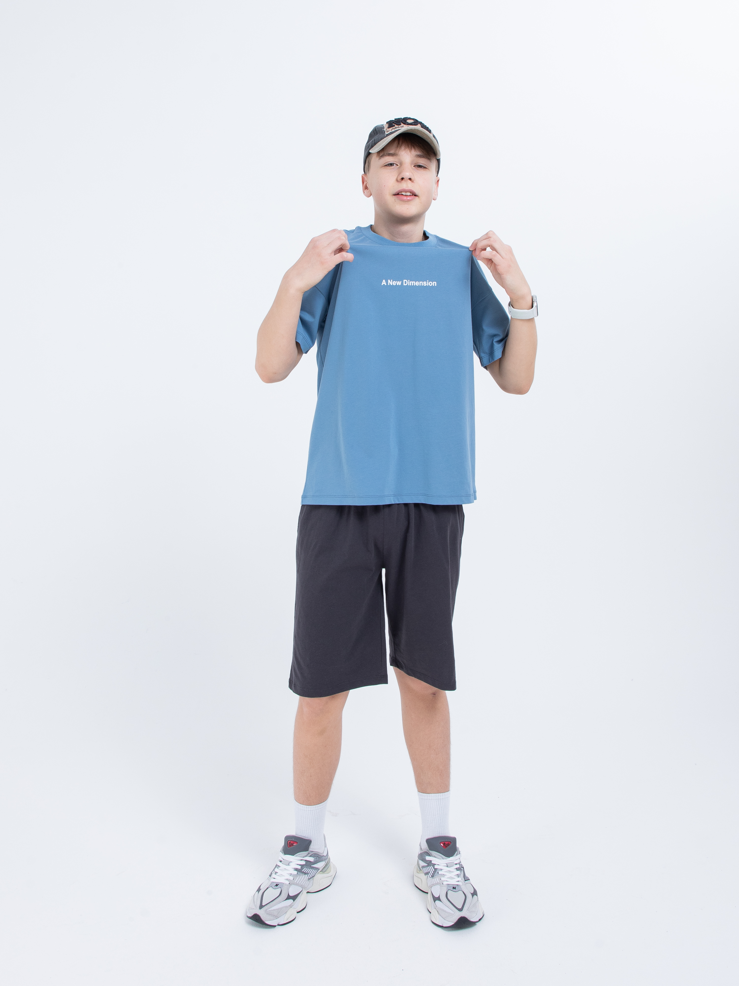 Футболка STELLA MODA 11220_джинс - фото 10