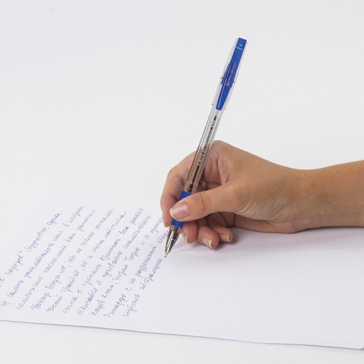 Ручка шариковая Brauberg 12 шт. - фото 12