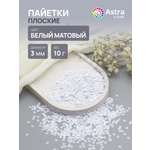 Набор для творчества Astra Craft бисер Пайетки