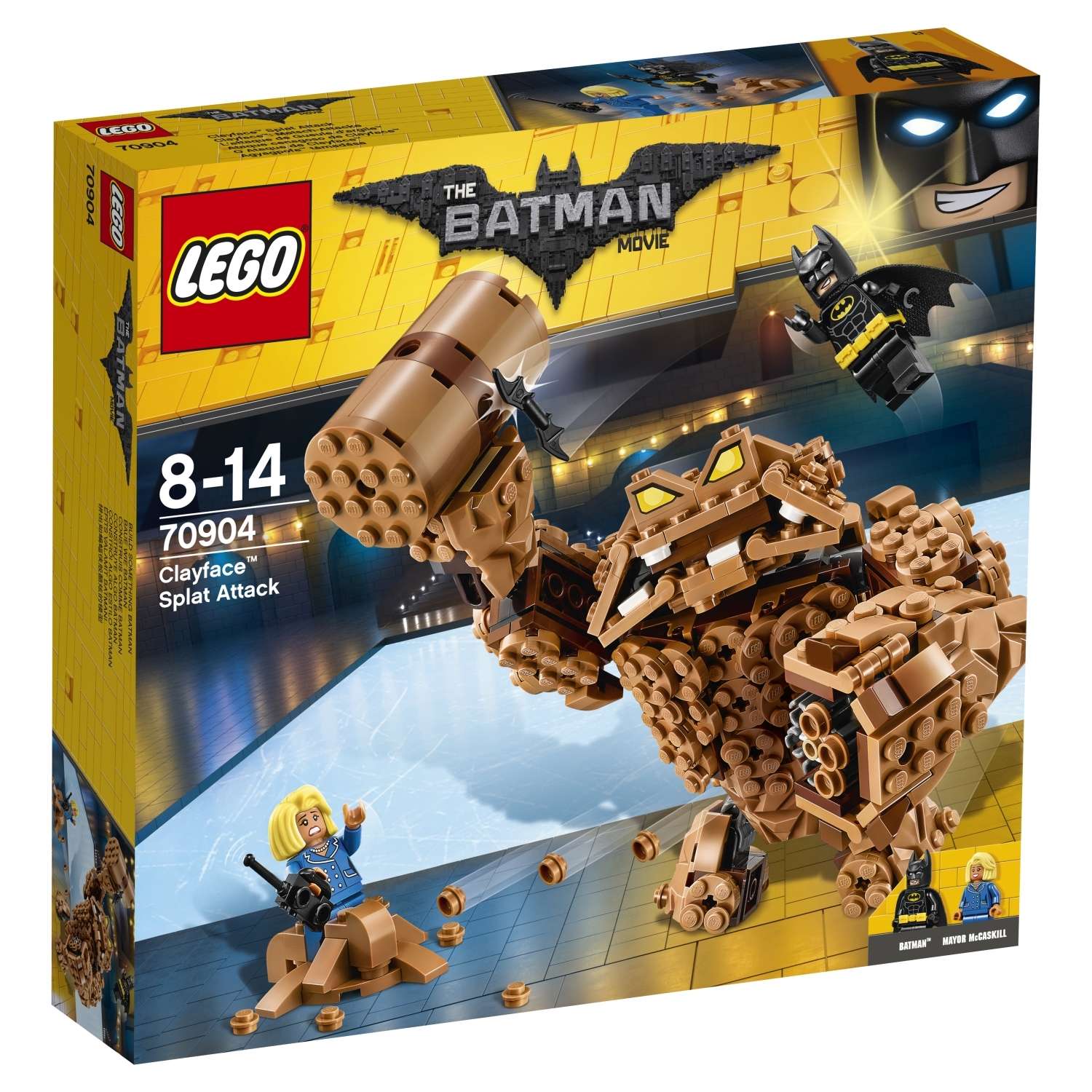 Конструктор LEGO Batman Movie Атака Глиноликого блочный - фото 2