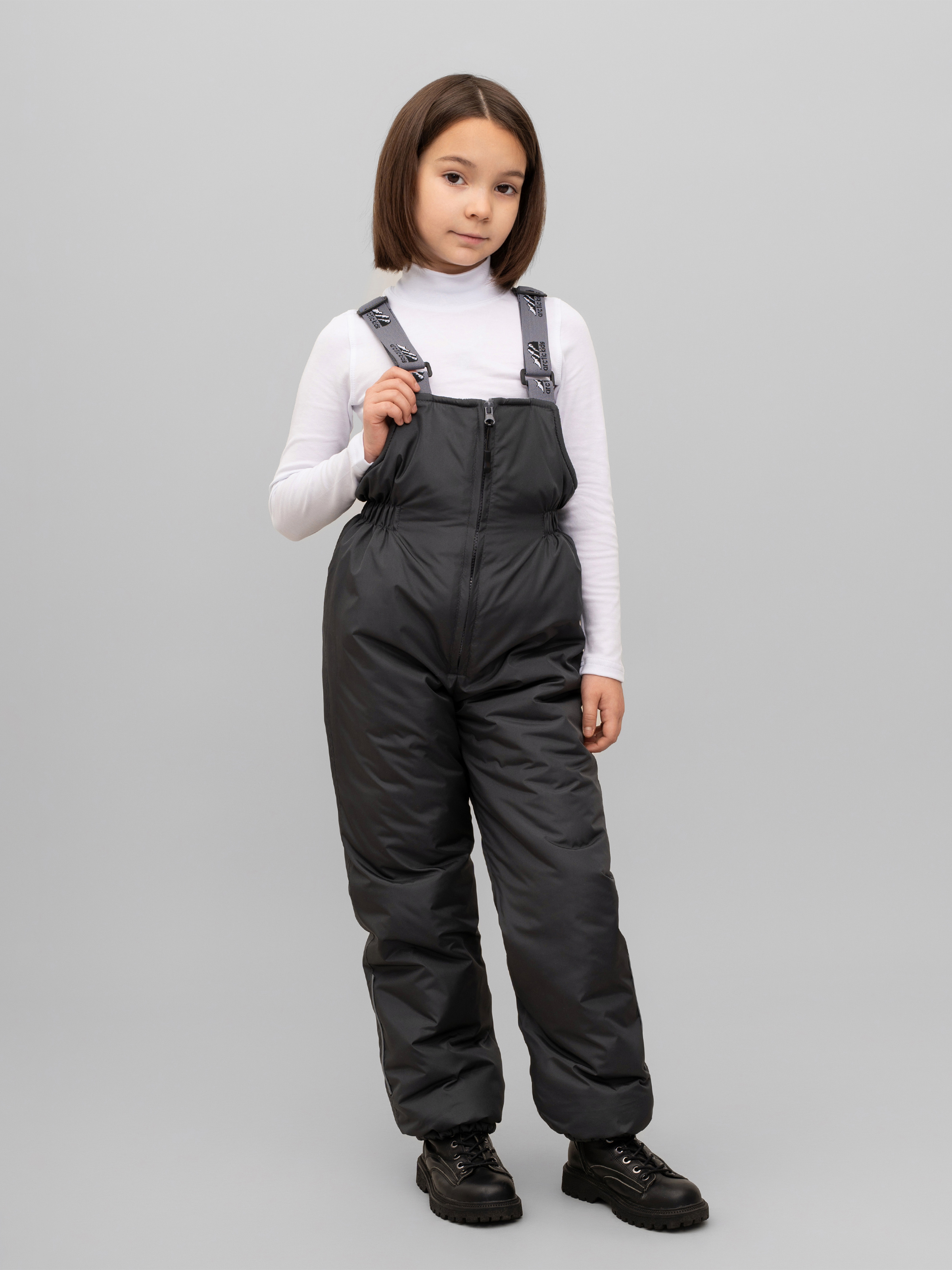 Полукомбинезон Arctic kids 60-010 серый. - фото 22