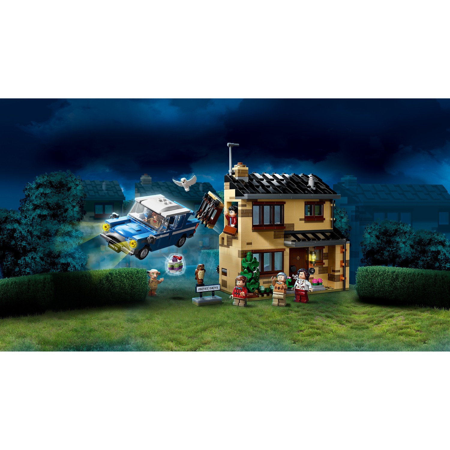 Конструктор LEGO Harry Potter Тисовая улица дом 4 797 дет. - фото 10