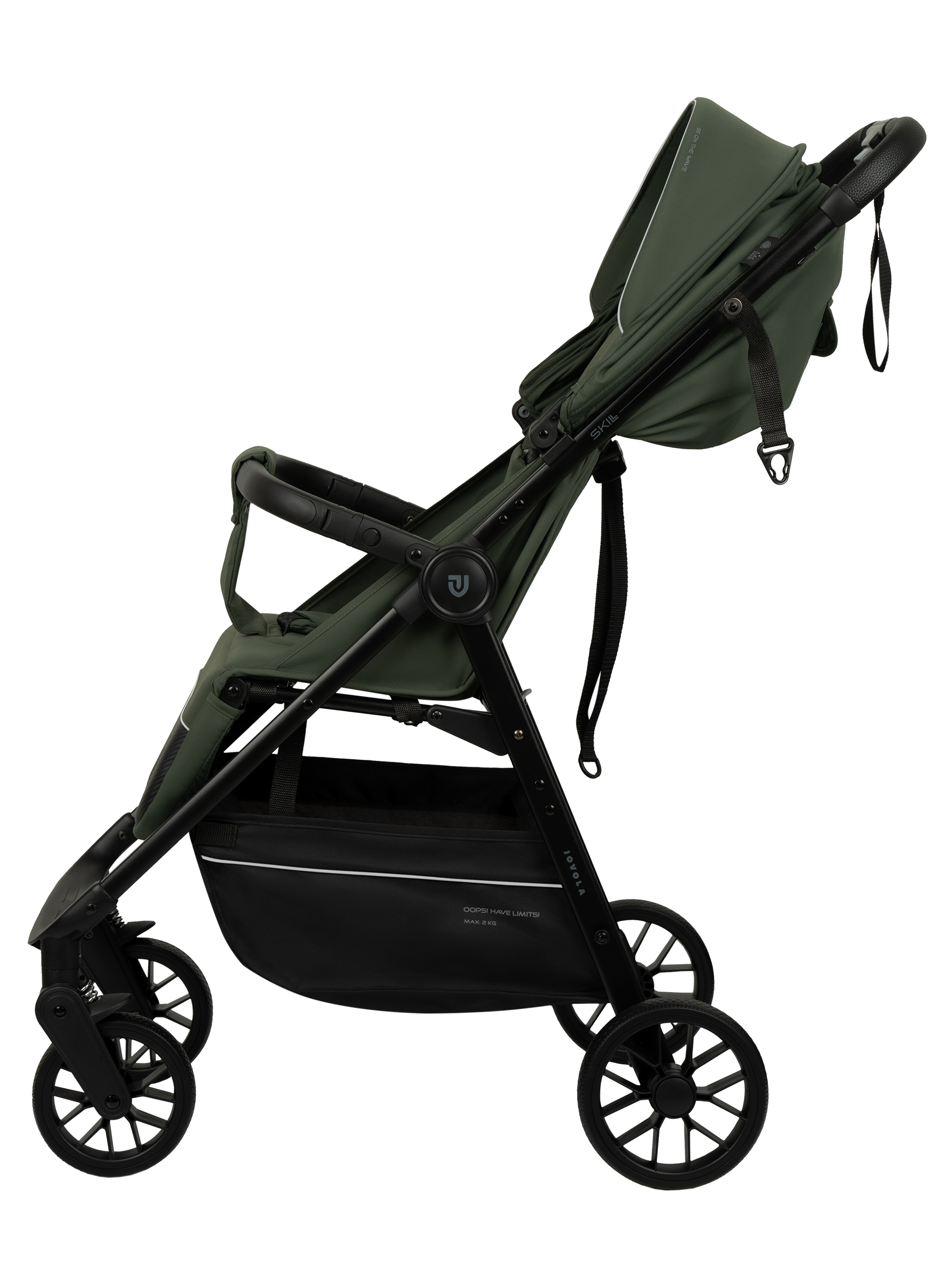 Коляска прогулочная JOVOLA Skill хаки - фото 10