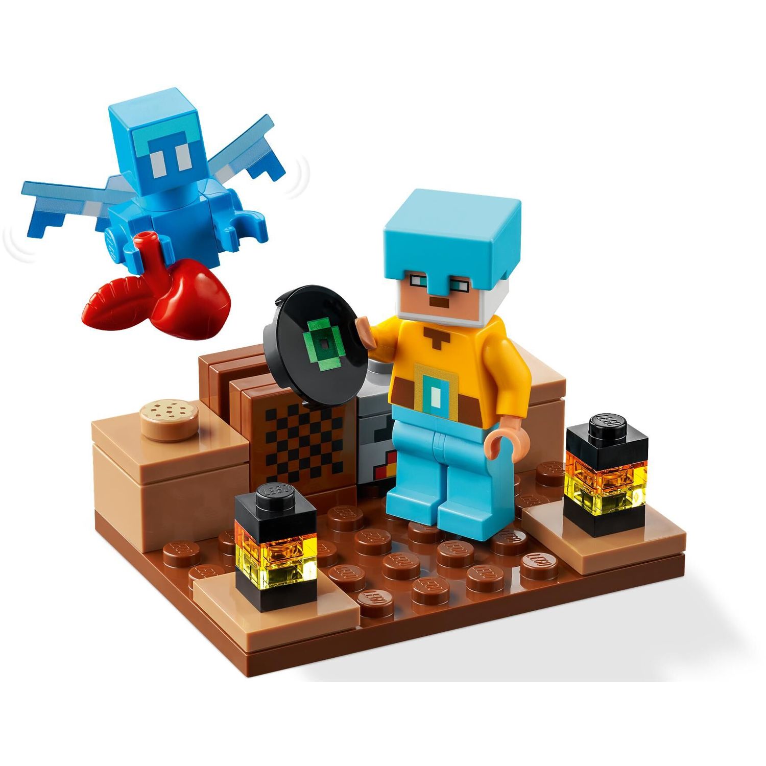 Конструктор LEGO Minecraft The Sword Outpost блочный - фото 4