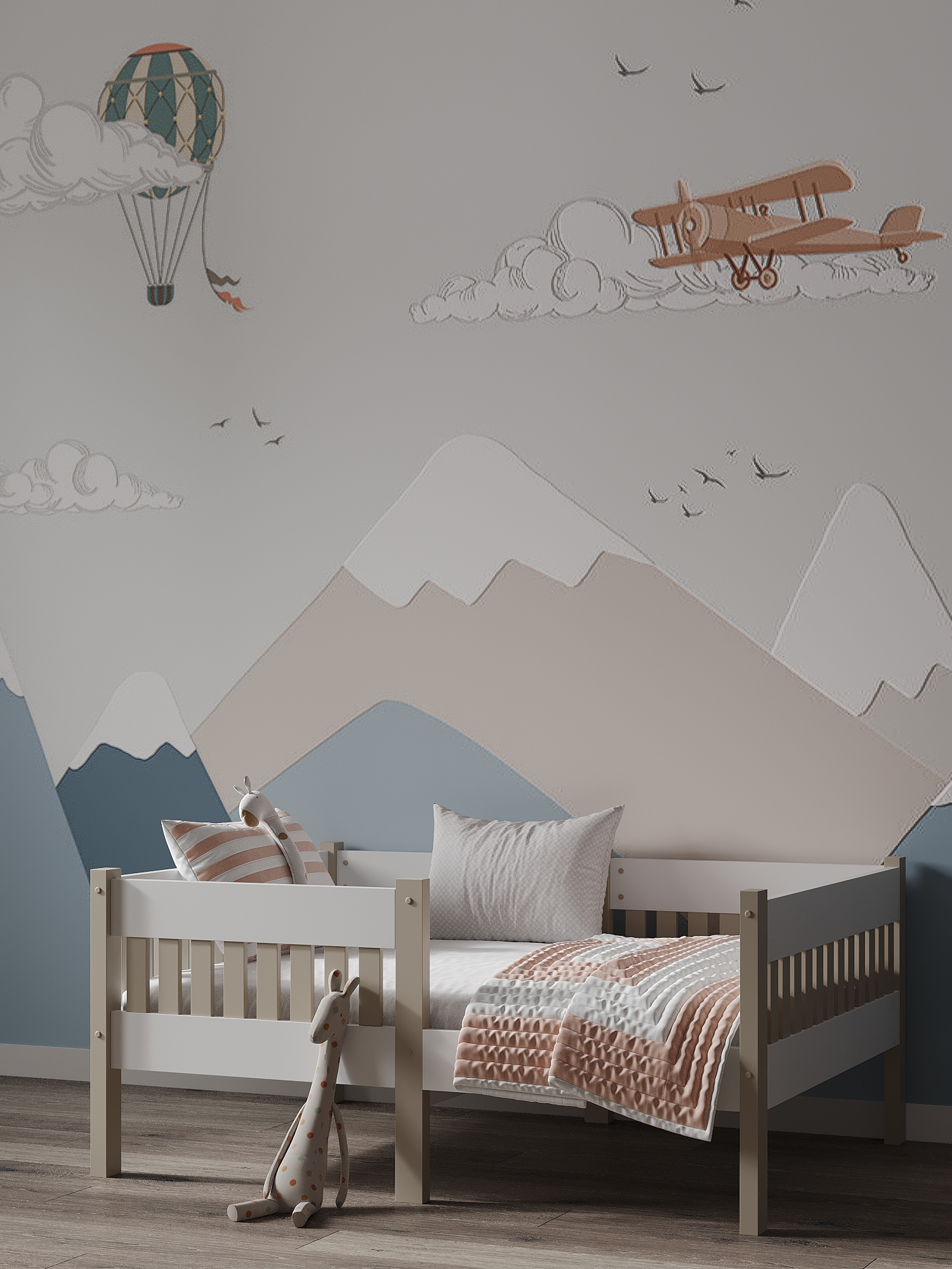 Кровать односпальная Moms charm (бежевый) - фото 2