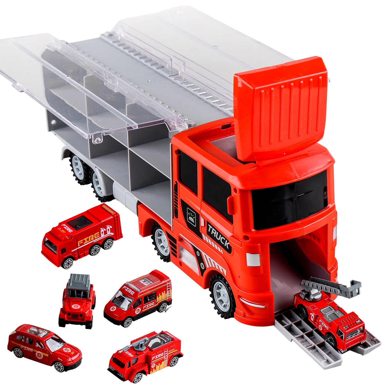 Игровой набор Handers Трейлер: пожарные 669-16 - фото 1