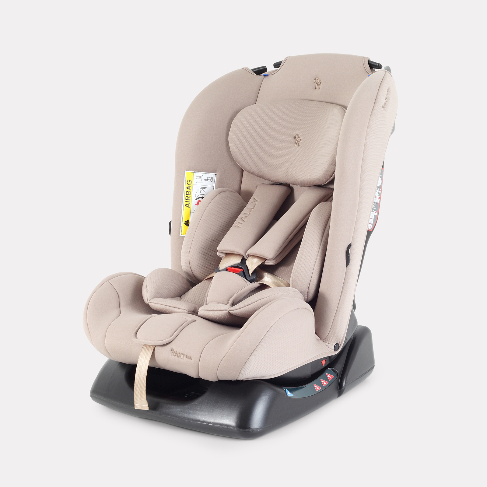 Автокресло Rant Basic Rally Next 0+/1/2 (0-25 кг) бежевый - фото 1