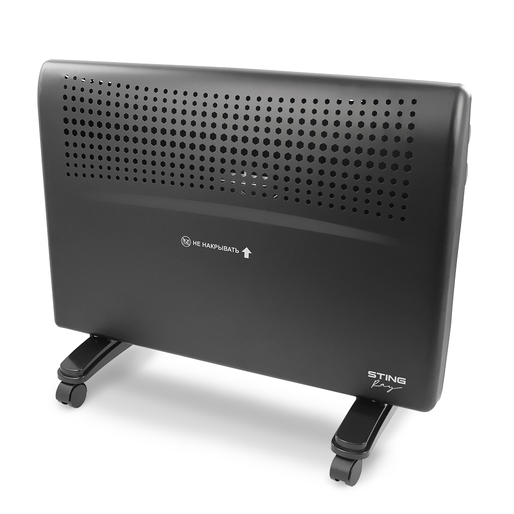 Обогреватель конвектор электрический STINGRAY ST-CH1022A черный жемчуг - фото 12