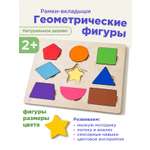 Игрушка Nobikum рамка-вкладыш Геометрические фигуры