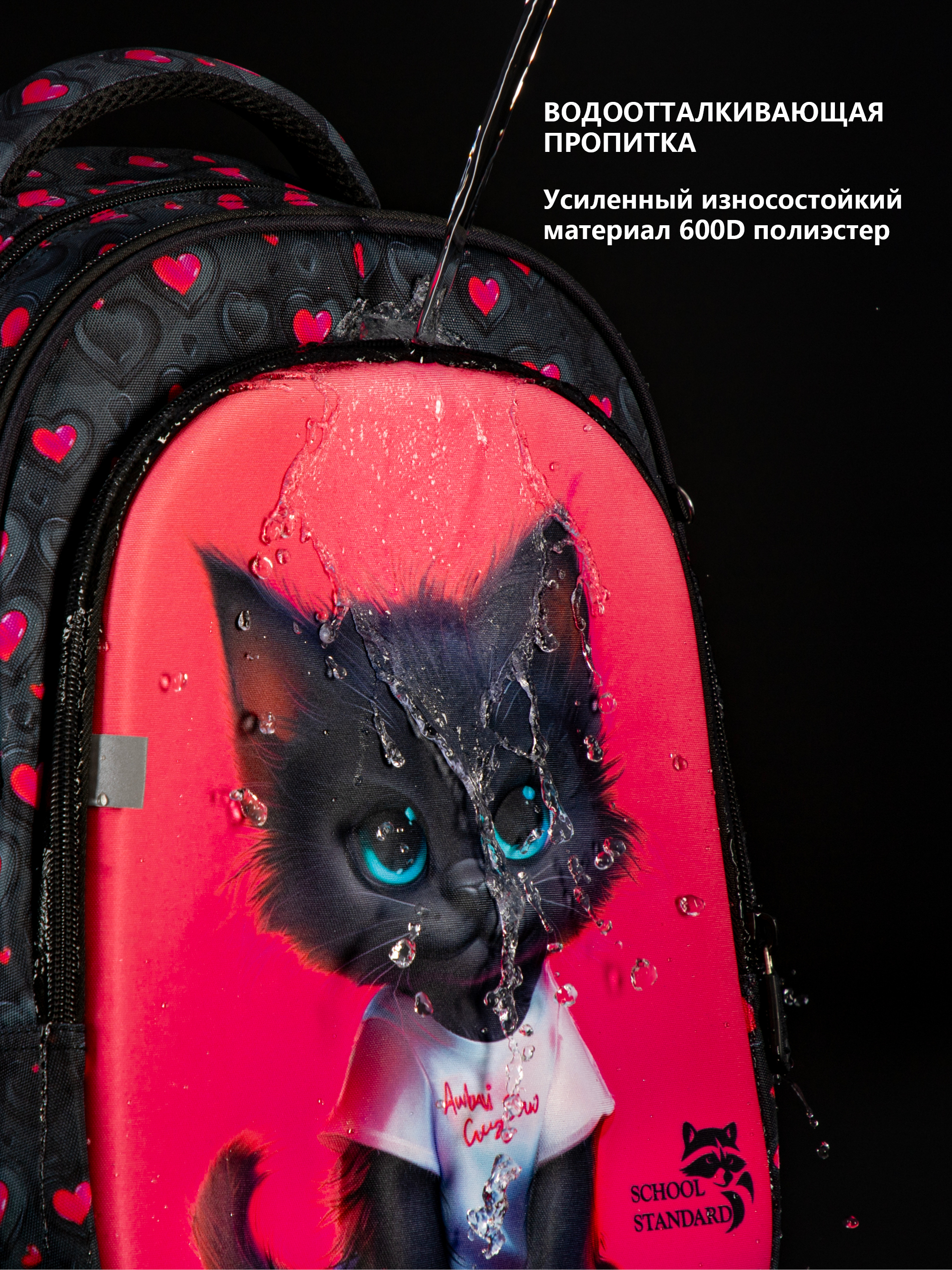 Рюкзак School Standard первокласснику набор 4 в 1 - фото 14