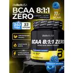 БЦАА BiotechUSA BCAA 8:1:1 Zero 250 г. Синяя малина