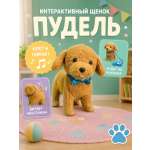 Мягкая игрушка BalaToys Собачка На поводке Пудель