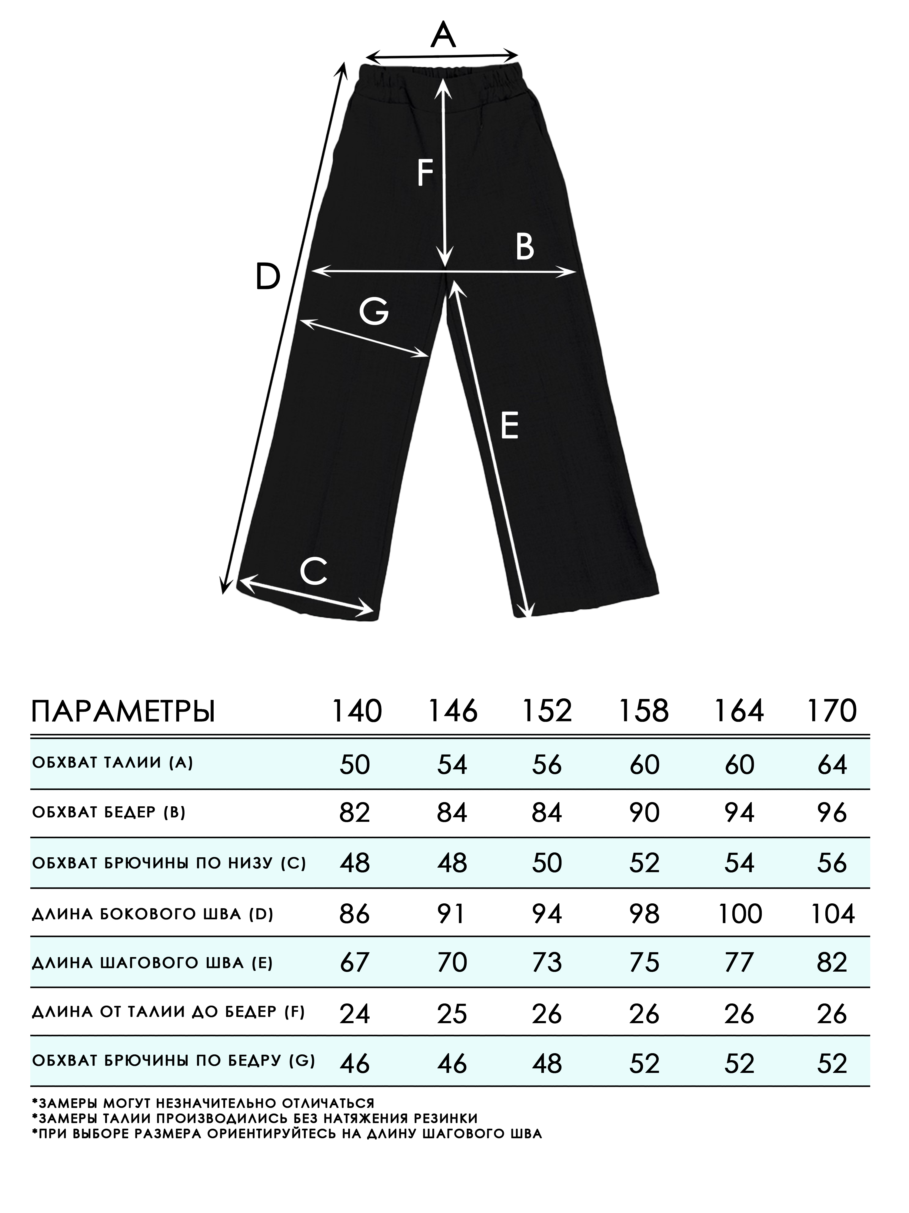 Брюки СИНЯЯ МОДА W5801B-G39 - фото 4
