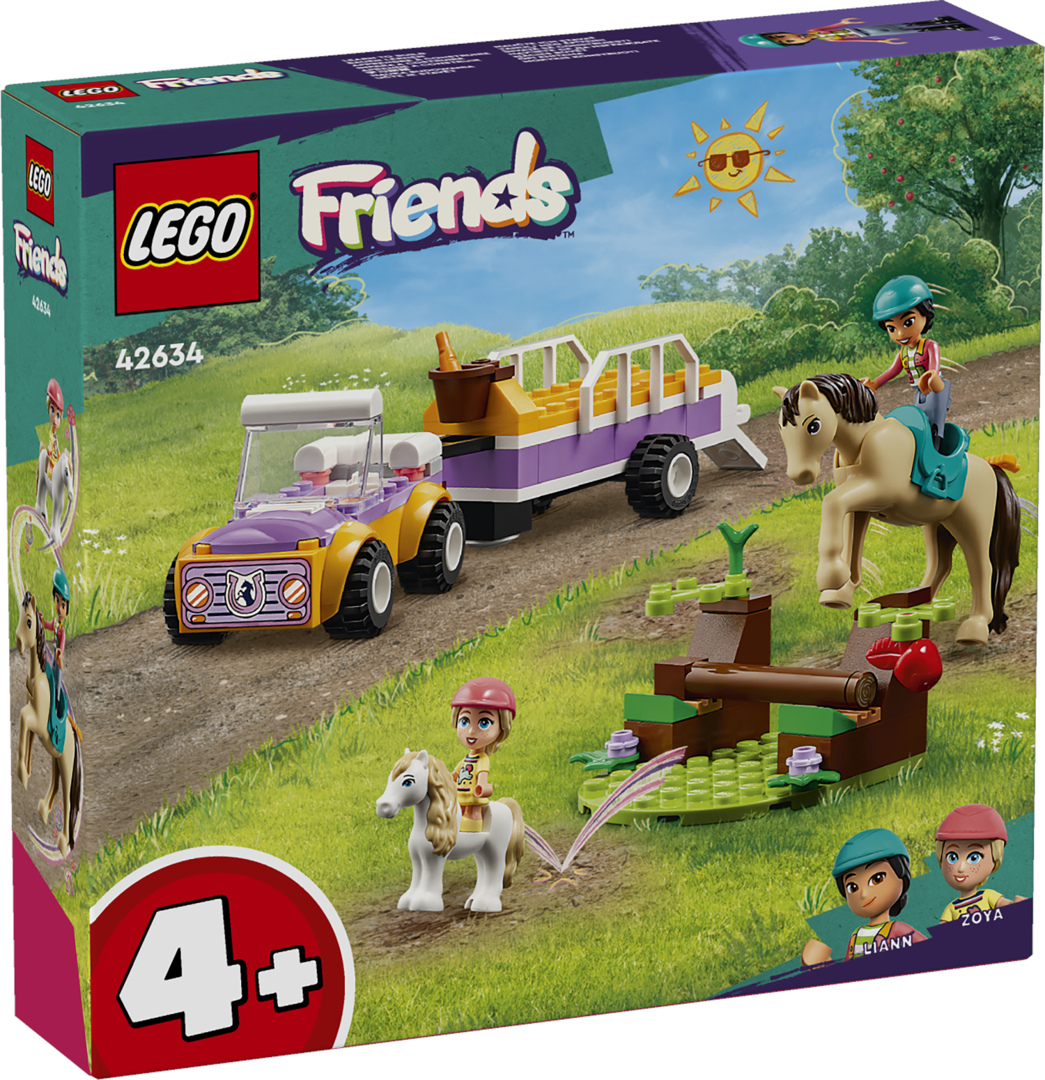 Конструктор LEGO Friends Тропа для лошадей и пони 105 дет. - фото 3