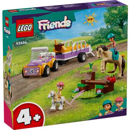 Конструктор LEGO Friends Тропа для лошадей и пони блочный
