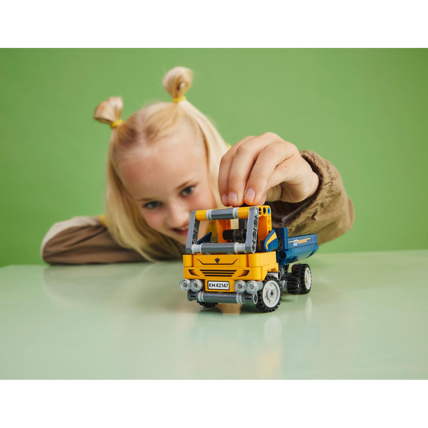 Конструктор LEGO Technic Самосвал Техник блочный - фото 7