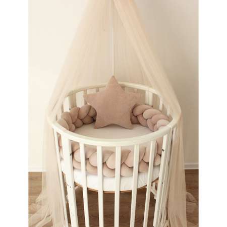 Бортик для кроватки Alisse dreams косичка
