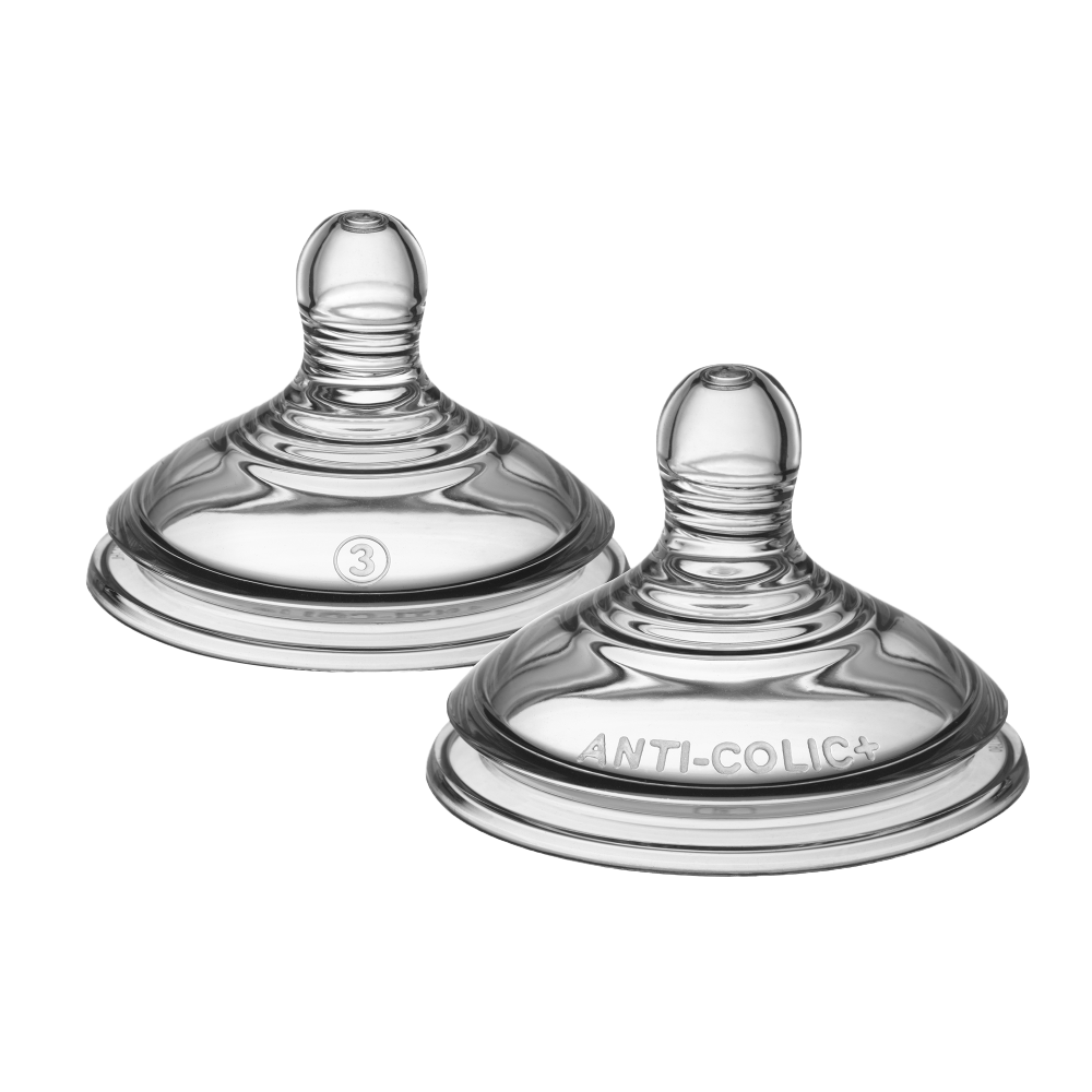 Соска Tommee tippee силикон (быстрый поток) 2 шт. - фото 3