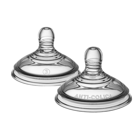 Соска Tommee tippee силикон (быстрый поток) 2 шт.
