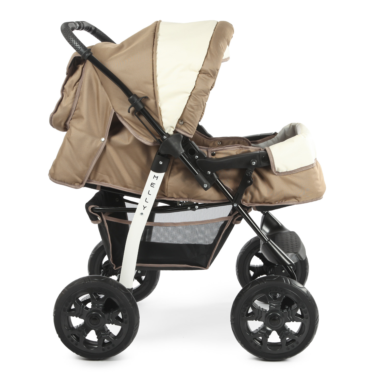 Коляска трансформер Babyton Melly Brown - фото 3