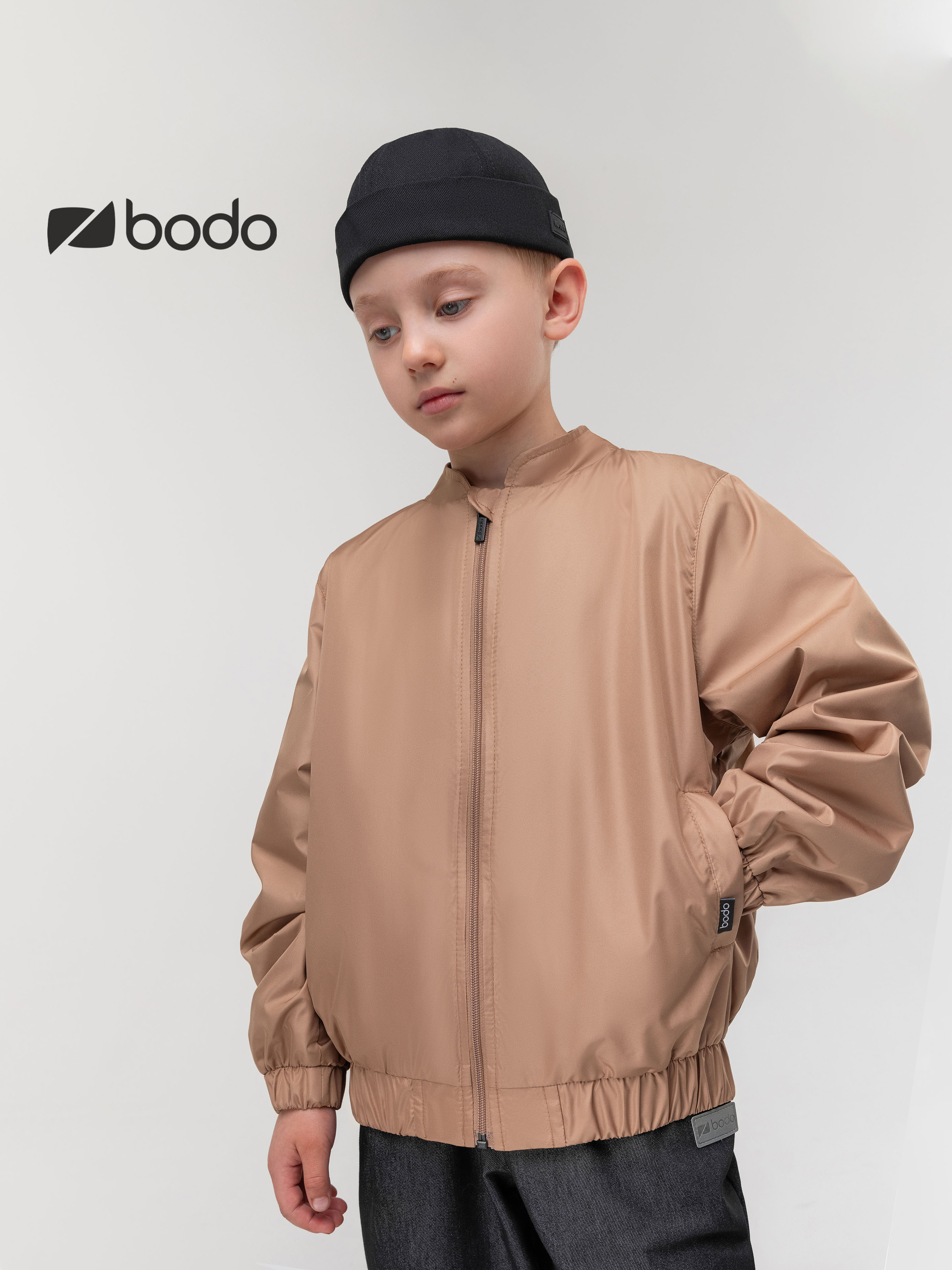 Ветровка Bodo 32-45U_коричневый - фото 4