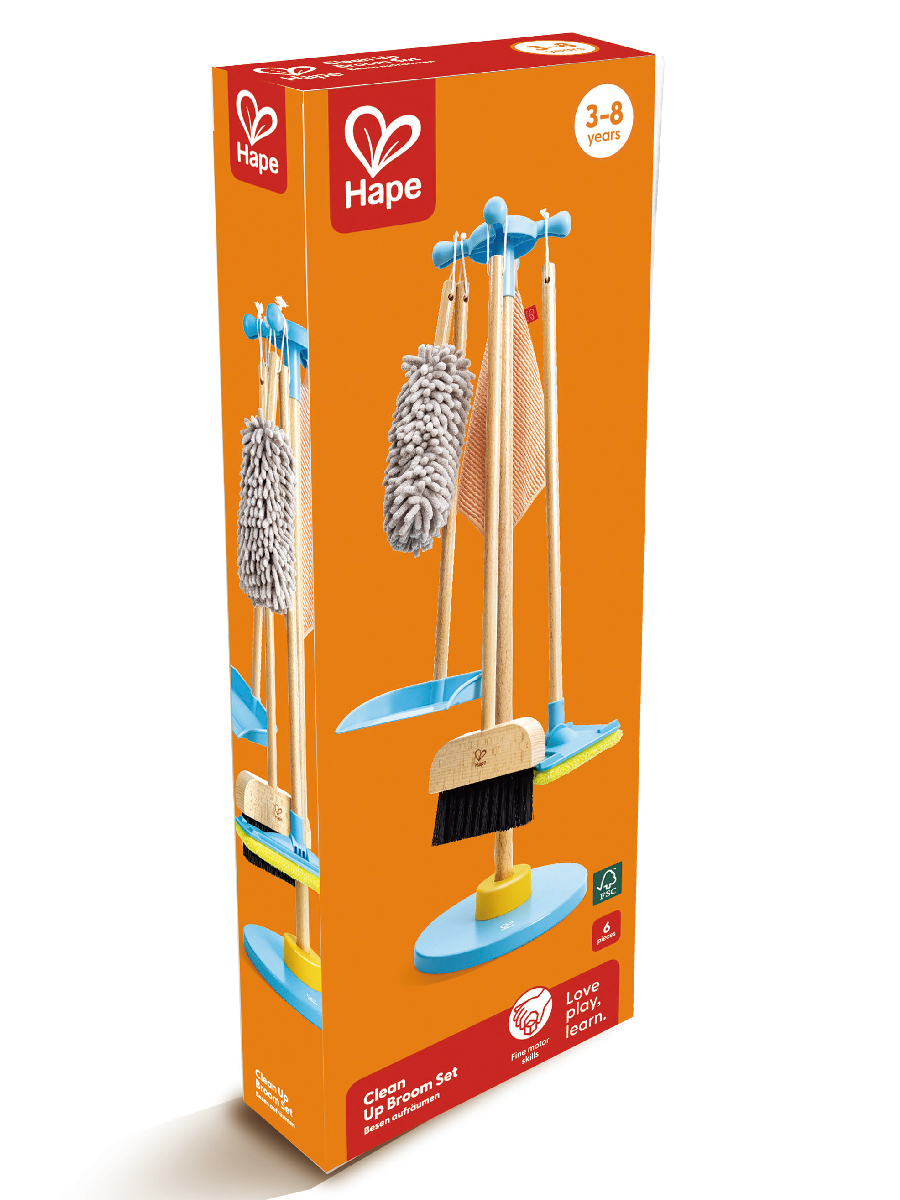 Игрушка Hape швабры и мётлы - фото 10
