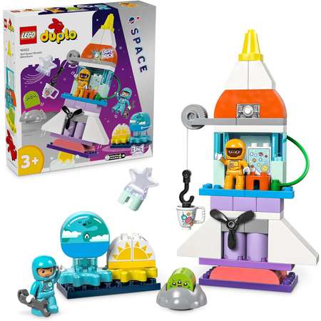 Конструктор LEGO DUPLO Приключения на космо шаттле блочный
