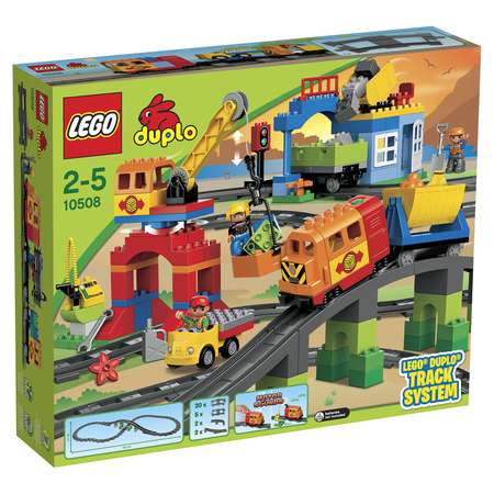 Конструктор LEGO DUPLO Большой поезд блочный