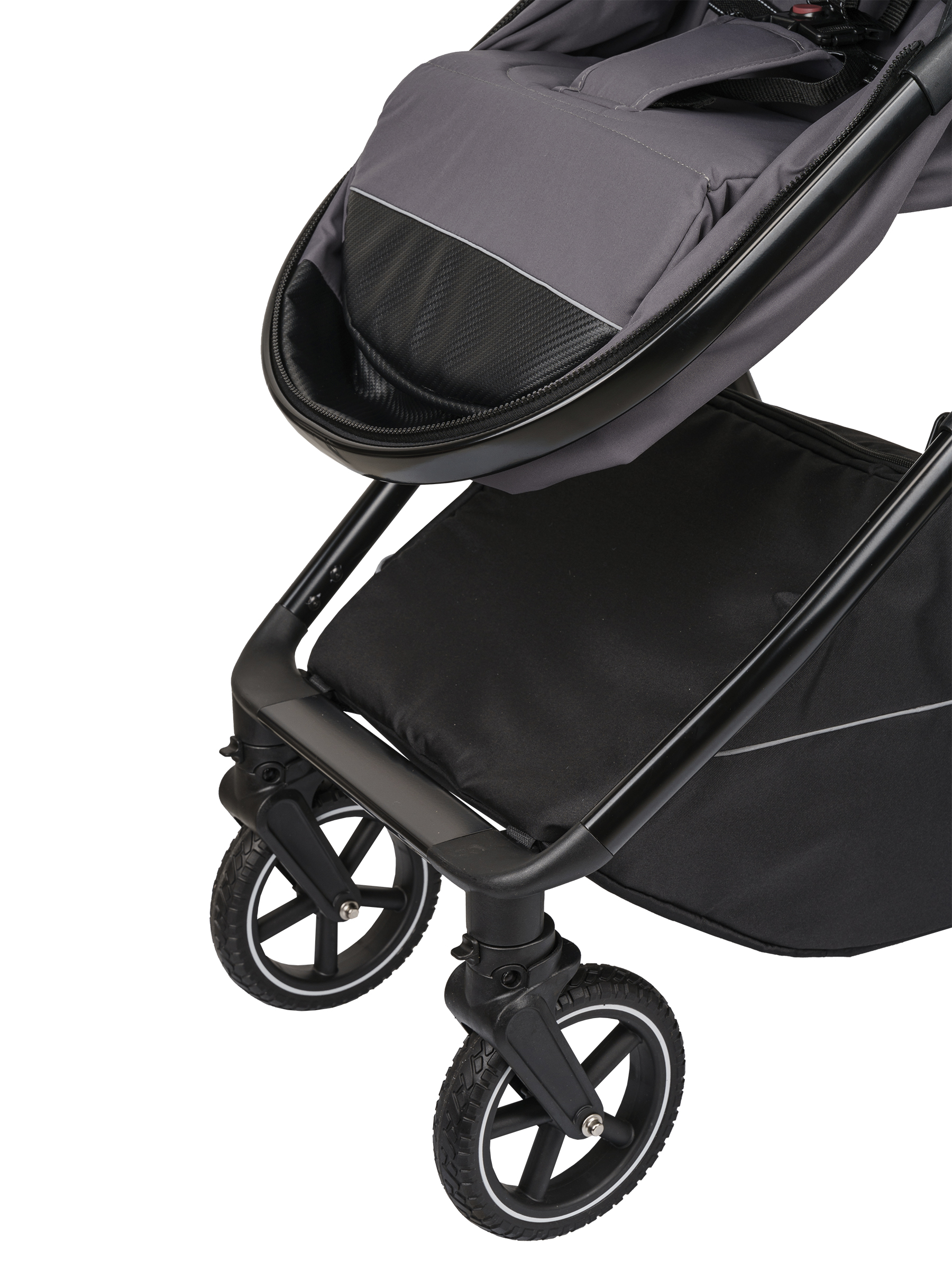 Коляска трансформер Indigo TARGET 3в1 серый - фото 34